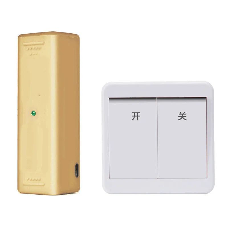 Wireless light switch remote control with voice function for UK 2-gang electrical fittings