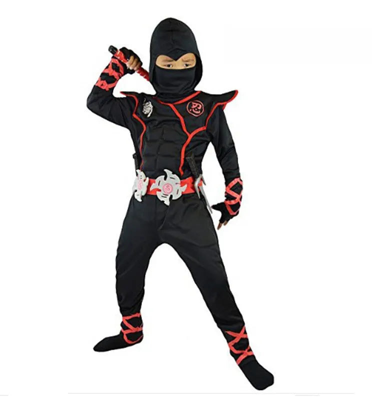 Children's Halloween cosplay costume in cotton-polyester blend available in multiple colours