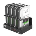 K305BU3S four-bay external hard drive enclosure expansion base for 2.5-inch SATA drives