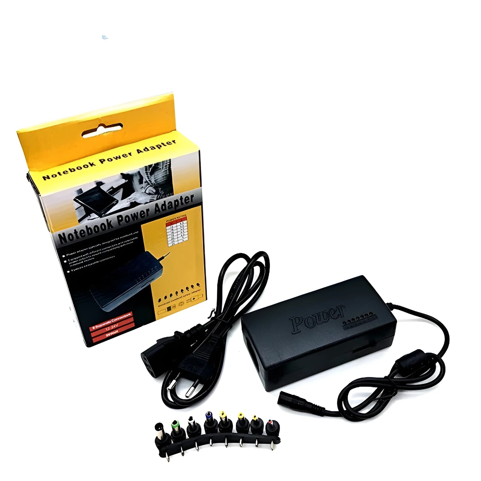 96W notebook power multi-functional charger 12V-24V output for laptop and monitor