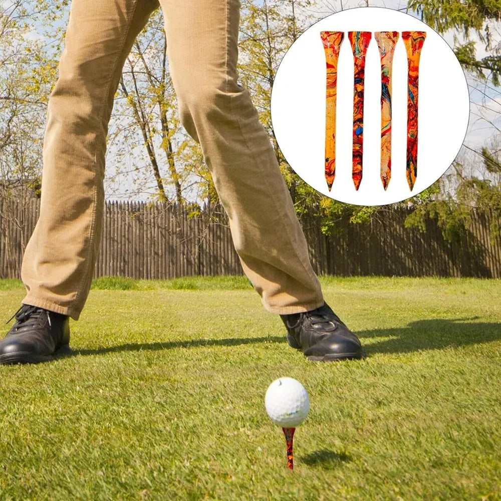 Colourful assortment of 50 golf ball holders with 70mm diameter for training drills