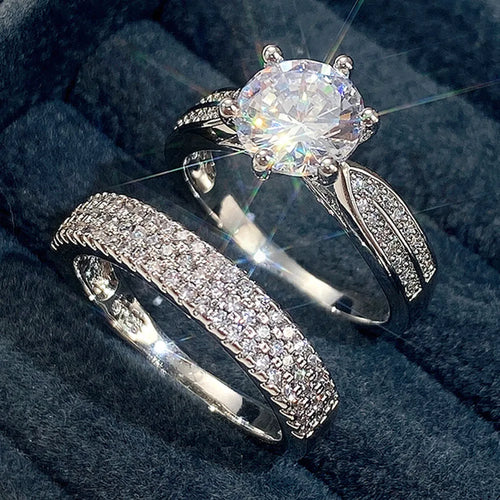 White gold colour geometric wedding ring bracelet with round elements on alloy base