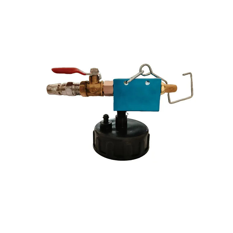300cc dark blue PP brake fluid replacement tool with connector and pipe for vehicle maintenance