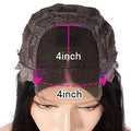 A woman wearing a long, gradient brown human hair lace front wig with a natural hairline.