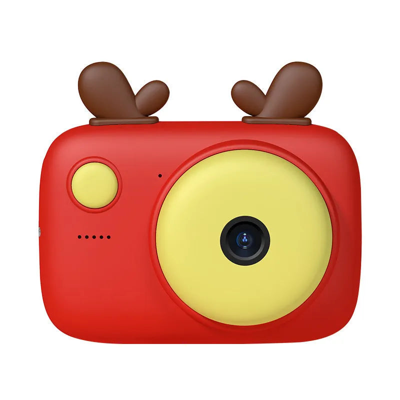 Kids digital camera in green, pink, purple or red with 2.4 inch screen and dual cameras