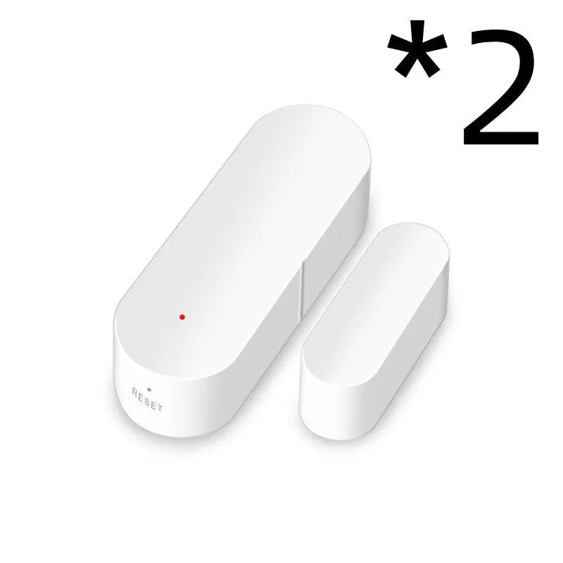 Tuya Smart WiFi Door Sensor white 70x20x16mm for door and window app alerts and voice control
