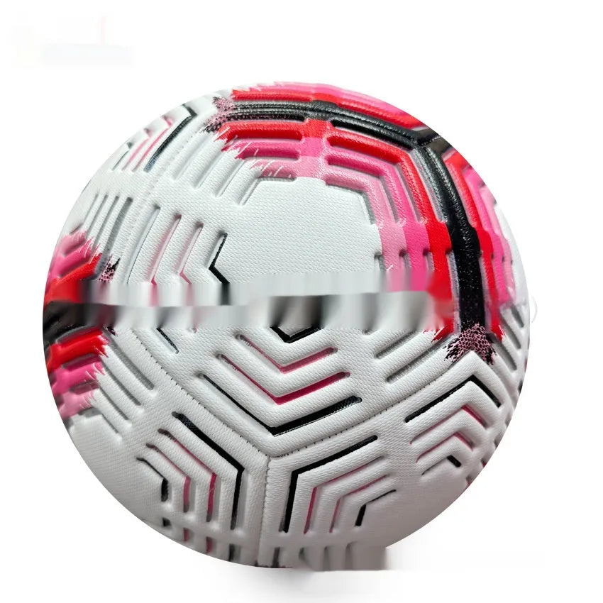 Size 5 PVC machine-seam indentation competition football in one of two colour style options.