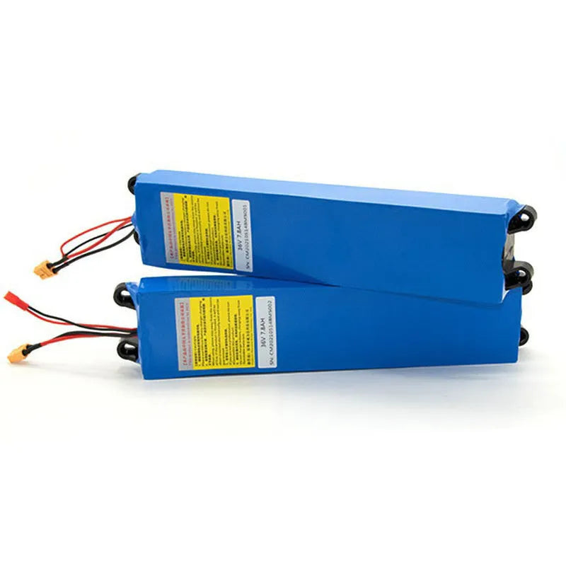 36V lithium battery pack for electric scooter replacement in three capacity options.