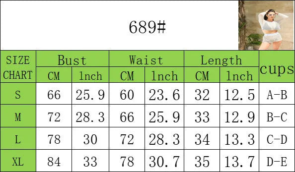 White transparent two-piece women's beach swimsuit with breathable straps.