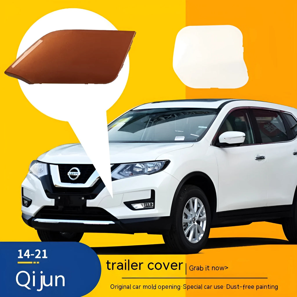 Nissan Qijun front trailer cover bumper replacement part in plastic for 2014-2021 models