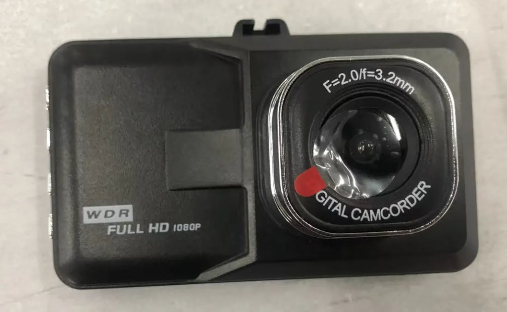 140 degree wide angle 12MP mini driving recorder with TF card slot and USB interface