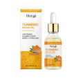 30ml brightening firming skincare oil bottle with turmeric vitamin C aloe and glycerin, 2.9 by 10.3cm