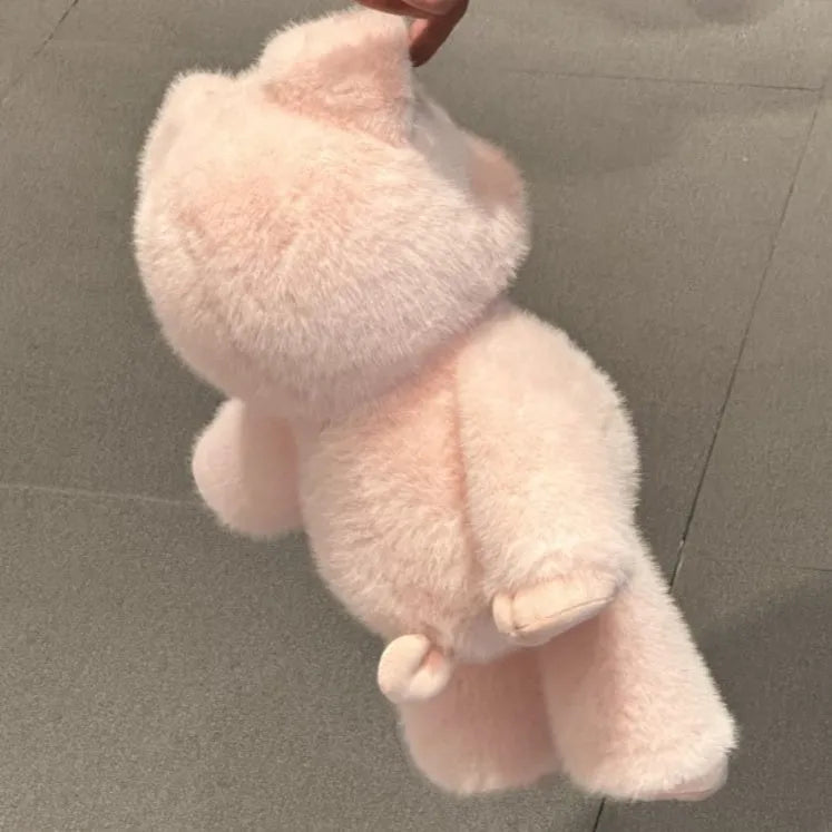 Cubs Little Fragrant Pig plush toy 45cm polyester stuffed animal standing on plain background