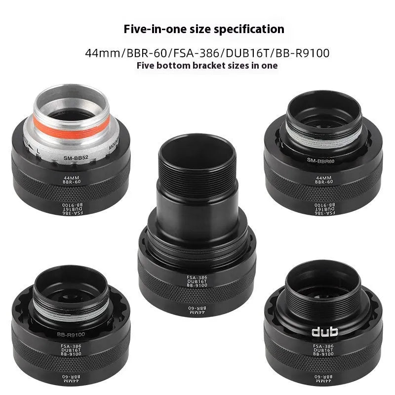 Aluminium alloy mountain bike bottom bracket tool TL-221 with central axis sleeve