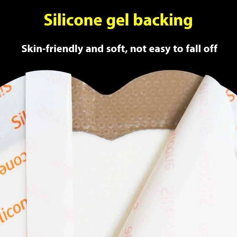 Skin-coloured silica gel foam bedsore sticker for pressure ulcer prevention