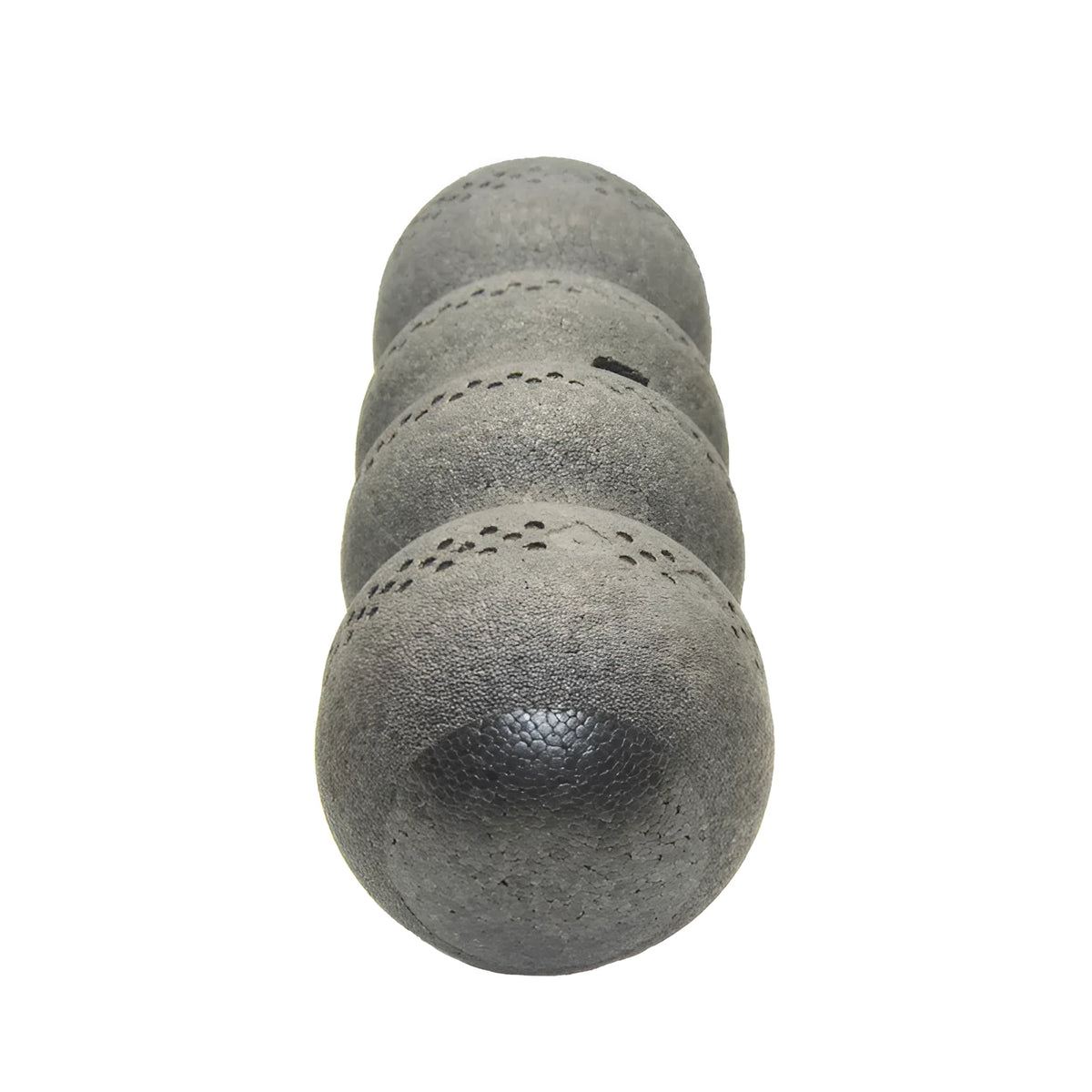 High hardness black spine foam roller, 45cm long and 15cm wide, yoga aid for back and muscle rolling