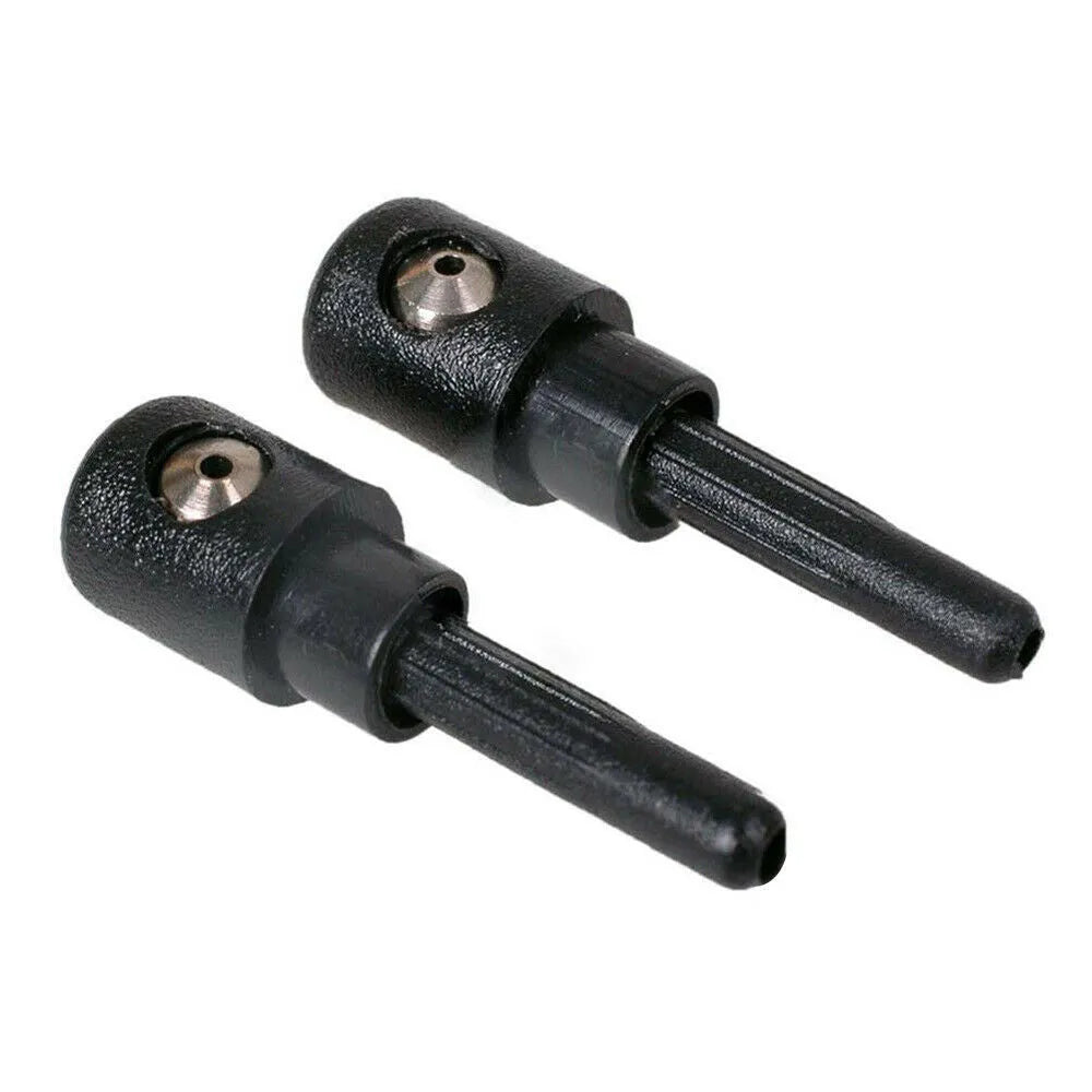 Black rear windscreen washer nozzle replacement part for Volkswagen Golf Audi Skoda cars