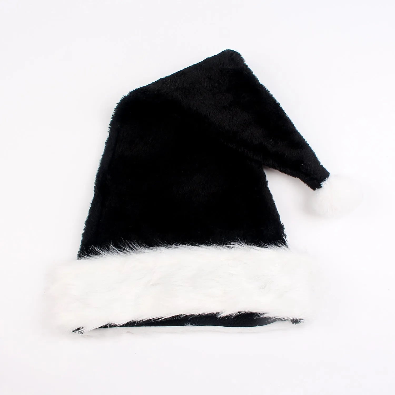 Plush thickened Christmas hat in European classical style with polyester fabric