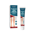 20g tube of leg massage cream containing mint leaves, arnica, witch hazel, vitamin B6 and aloe leaves