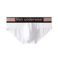 Men's modal briefs with gradient belt design in black, white or pink colours