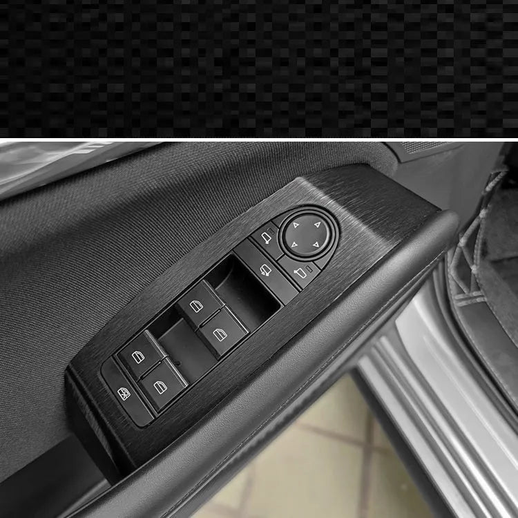 Unksera car interior decorative film sticker kit for centre console and instrument panel application.