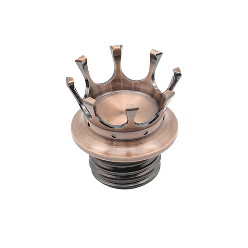 Chrome-plated aluminium fuel tank cap for Harley Davidson motorcycle
