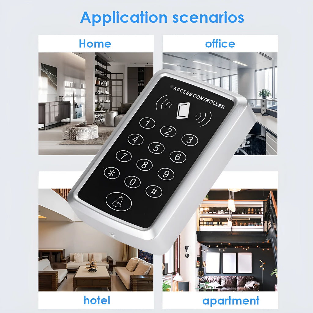 NB03 ID card access control machine with 10 card buckles for 125KHz proximity entry