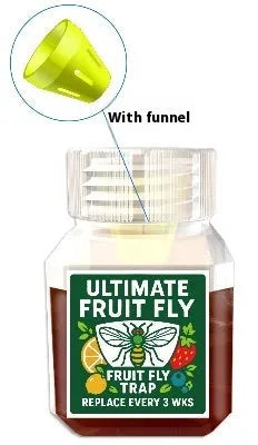 Bottle of fruit fly trap bait liquid refill for SK003 models