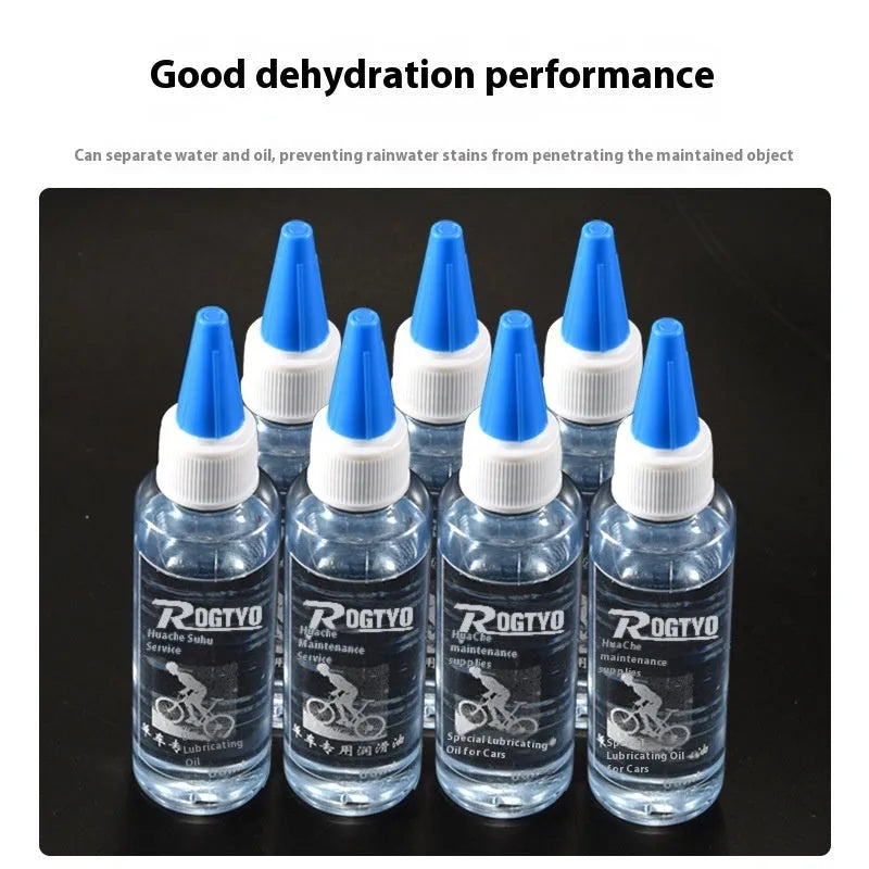 60ml bicycle chain oil bottle for mountain bike lubrication and rust protection maintenance