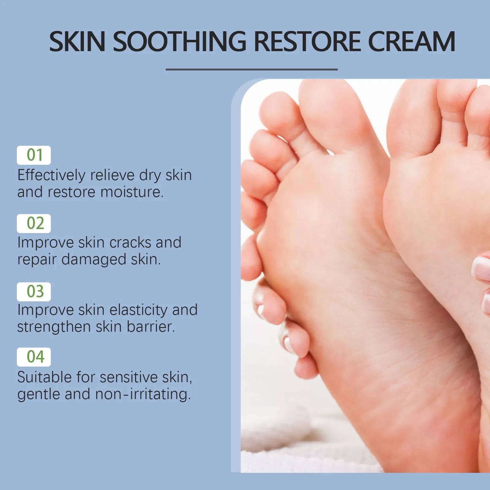 20g jar of body and neck care cream with botanical ingredients