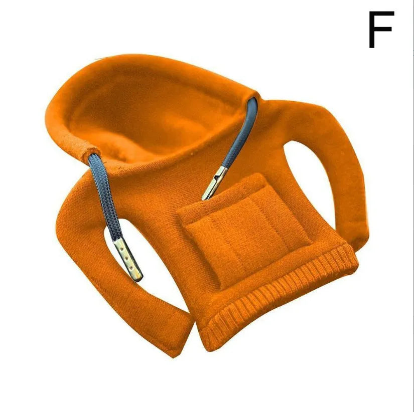 Cloth gear shift knob hoodie cover in multiple colours with 13x8cm dimensions