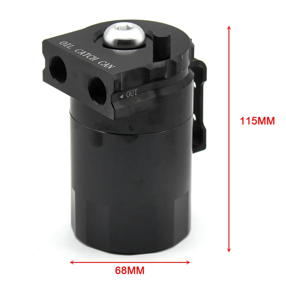 Aluminium alloy car engine oil breather pot in choice of four colours for modification projects