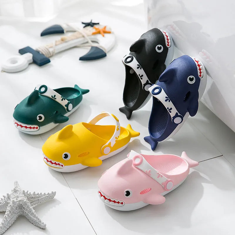 Unisex PVC summer bathroom slippers in black, blue, green, pink, yellow, sizes 24-45