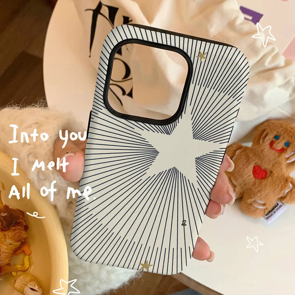 XINGX Design protective mobile phone case for iPhone with heat dissipation and anti-fingerprint features.