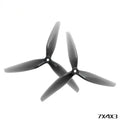 7-inch three-leaf crossing machine screw blade HQProp DP7X4X3 plastic RC propeller pair