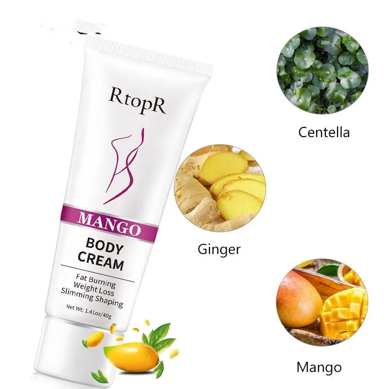 RtopR Mango Slimming Cream 40g white packaging for ladies universal skin type