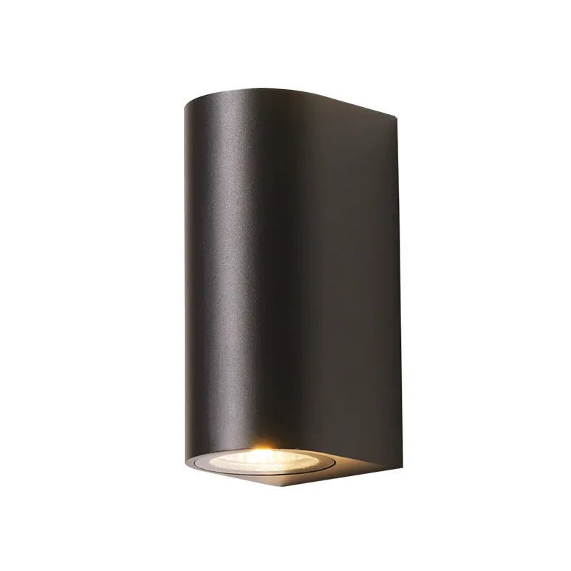 Modern simple outdoor waterproof LED wall lamp with aluminium shell and IP65 rating