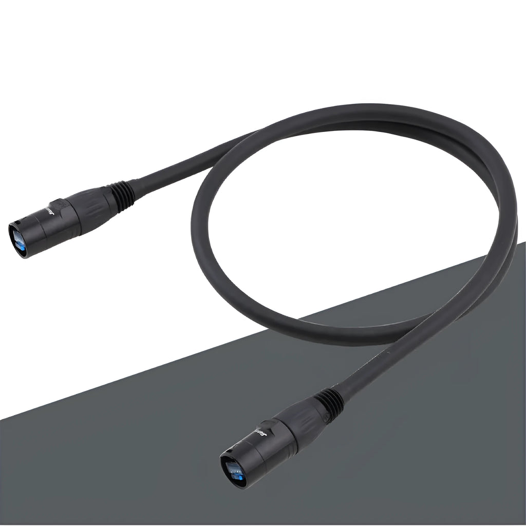 CAT6 RJ45 male to female network extension converter cable showing connector details