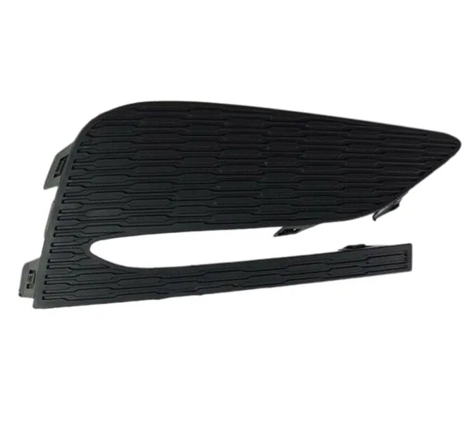 Black front fog lamp frame grille cover pair for Chevrolet Cruze 2016-2018, PC and PP trim