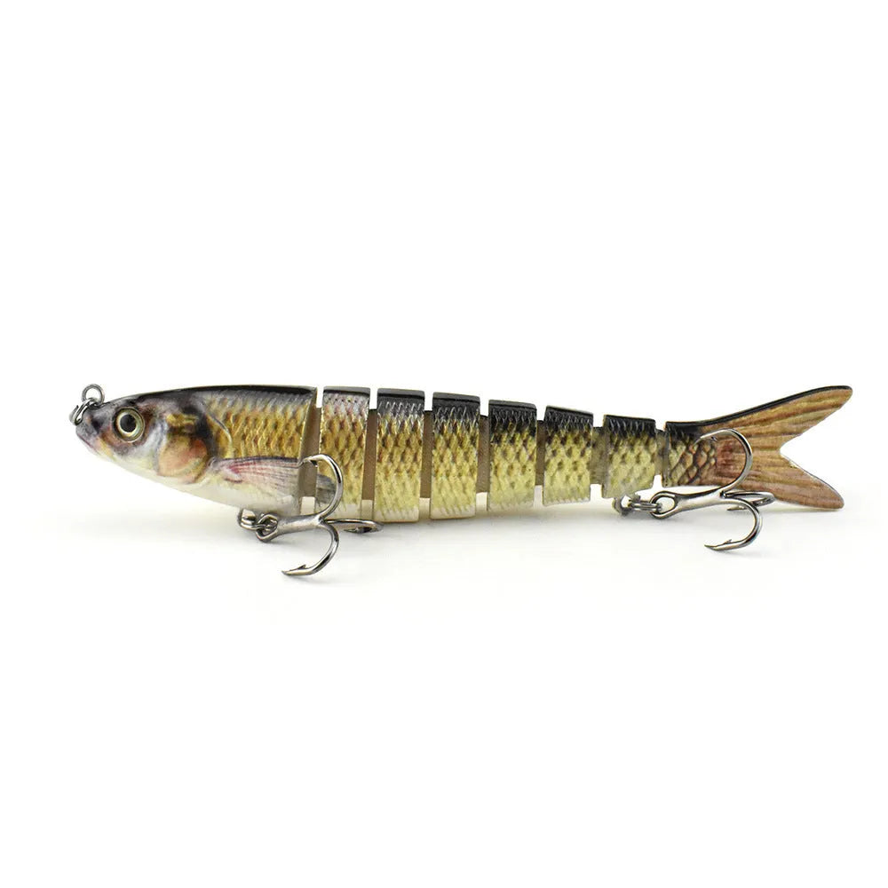 133mm bionic hard bait fishing lure in a fish shape, showing colour options.