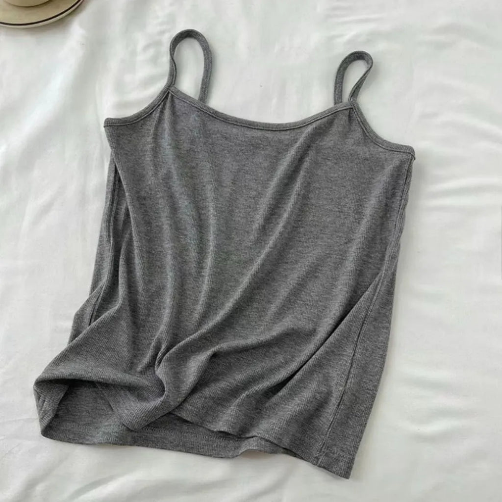 Grey Korean style casual sports suit set with long princess sleeve top, shorts, and matching vest, sizes L to 4XL