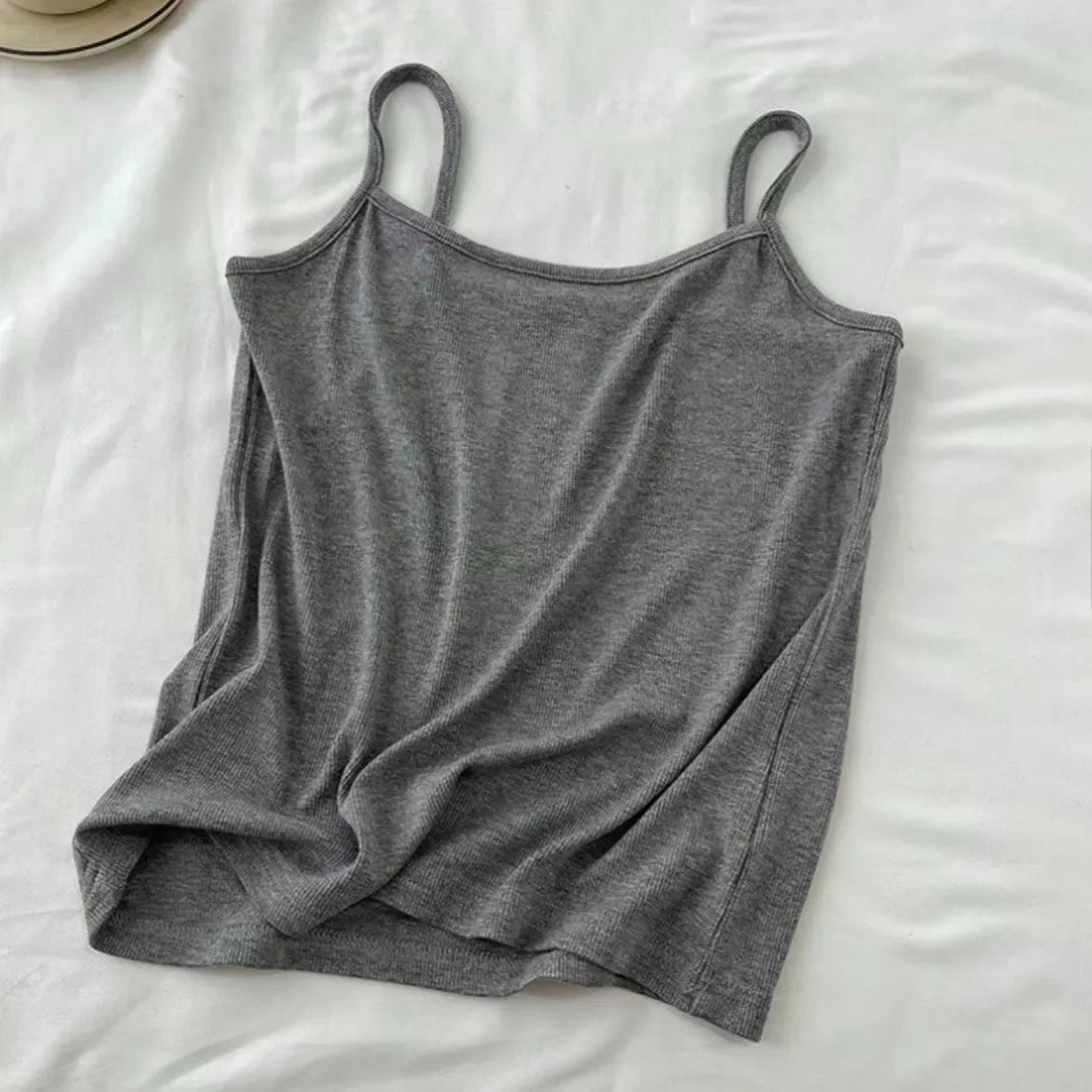 Grey Korean style casual sports suit set with long princess sleeve top, shorts, and matching vest, sizes L to 4XL
