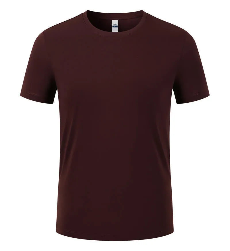 Unisex antibacterial cotton T-shirt in regular fit with short sleeves available in multiple solid colours