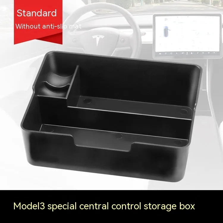 Tesla centre console armrest storage box retrofit for Model 3, Model X and Model S vehicles