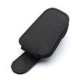 Universal car sunglasses holder with clip for sun visor attachment in four colour options