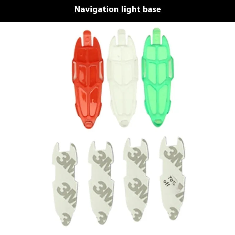 V3 wireless charging waterproof navigation light for RC car and model boats