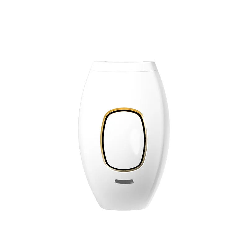 Whole body laser hair removal instrument in black white and rose gold with charger and colour box