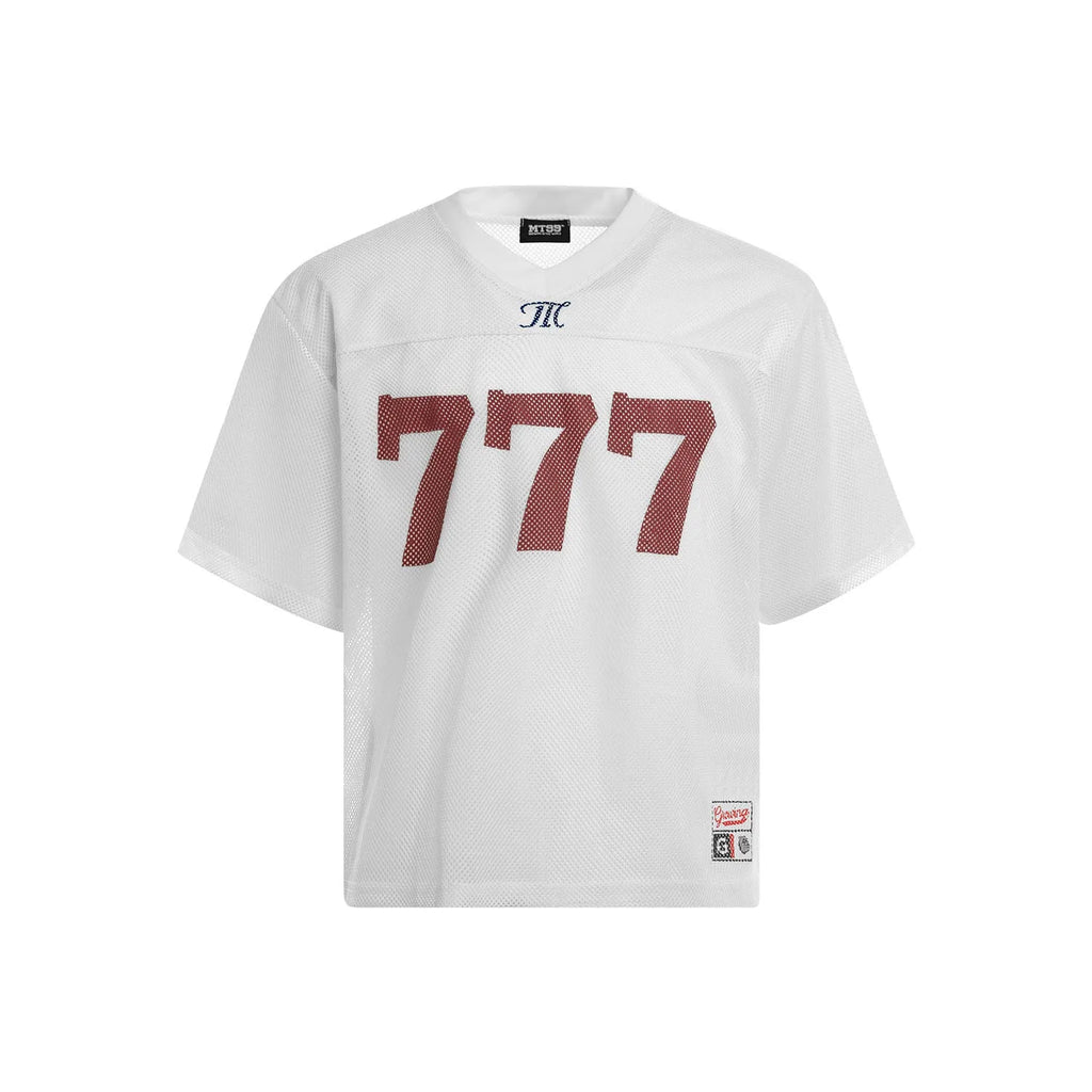 Retro style loose fit men's T-shirt in black, shown on a hanger.