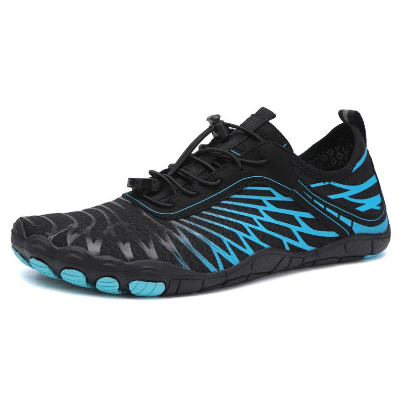 White and pink lace-up casual trainers with a non-slip rubber sole on a plain background.