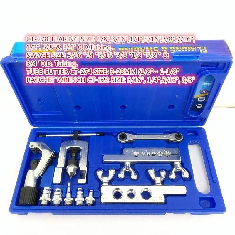 Trumpet pipe expander cup type opening tool set CT-278 specification for brass instrument repair